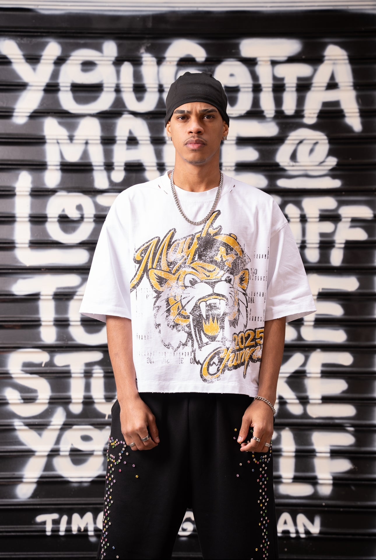 White Champ Tee